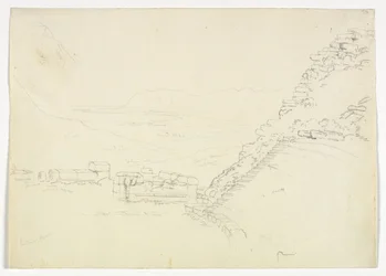 Theatre at Segesta, Sicily, 1842